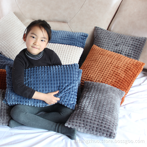 super soft fleece bed blanket knee pillow